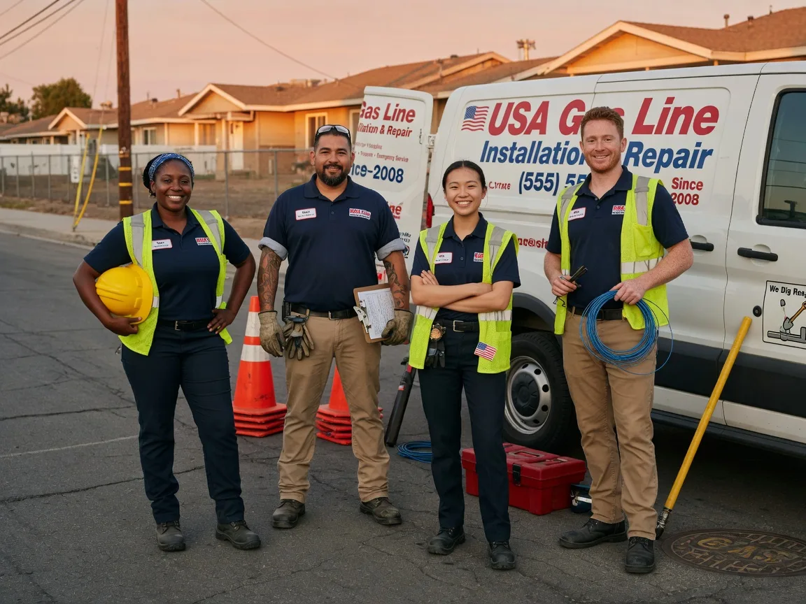 Gas Line Installation company in Coatsburg, IL